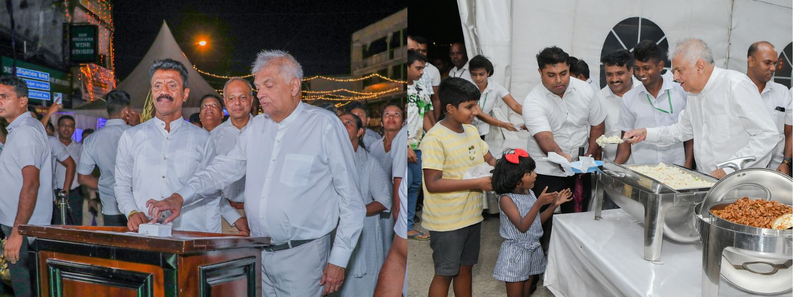 President At Vesak Celebrations in Colombo